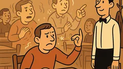 Dowcip: Klient w restauracji zawraca kelnerowi głowę